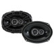 Kicker KA43DSC69304 DS 6x9" Triaxial Speakers (160x230mm) Audio Power System 90W RMS
