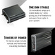Kicker KA46CXA8001 CX 800W Monoblock Class D Subwoofer Amplifier 1Ω Pro Audio System