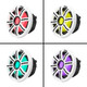 Kicker KA51MSS8 MSS Marine 8" (200mm) Premium Component Speaker RGBW LED Lighting