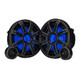 Kicker KA51MSS8 MSS Marine 8" (200mm) Premium Component Speaker RGBW LED Lighting