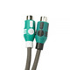 Kicker KA47KMIY Marine Series Y-Leads RCA Interconnect Cable Adaptors Audio Connection Set
