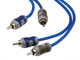 Kicker KA46KI25 K-Series 2-Ch Silver Tinned OFC Interconnect RCA 5.0M Audio Cable Pro Grade
