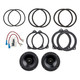 Phoenix Gold ZDBMW4CX OEM-Fit 4" (100mm) 2-Way Coaxial Car Speaker Kit For BMW & Mini