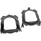 ATD SAR-40149 Rear Shelf 5.25" 130mm Speaker Rings Adaptors For Vauxhall Corsa Tigra Models