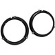 ATD SAR-40155 Front Rear Door 6.5" 165mm Speaker Rings Adaptors For Ford Fiesta Focus