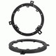 ATD SAR-40172 Front Door 6.5" 165mm Speaker Rings Adaptors Fit For Various Vehicle Models