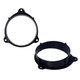 ATD SAR-40187 Front Door 5.25" 130mm Speaker Rings Adaptors For Mercedes & Renault Models