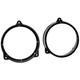 ATD SAR-40188 Front Door 6.5" 165mm Speaker Rings Adaptors For Mercedes CLK C208 A208