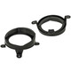 ATD SAR-40189 Front Rear Door 5.25" 130mm Speaker Rings Adaptors For Mercedes M-Class