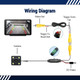 ATD LEDTY04 Rear Reverse Camera Number Plate Light For Toyota Peugeot & Citroen Models