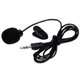 ATD MIC-88005 External Microphone With 3.5mm Jack AUX Connection Lapel For Skype Phone