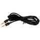 ATD AUX-24359 Gold 3.5mm to 3.5mm AUX-In Jack Audio Transfer Cable Lead For Smart Phones 1m