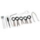 ATD RRK-65020 Professional 20 Piece Radio Removal Head Unit Release Multi Tool Key Set