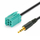 ATD AUX-24224 AUX 3.5mm Input Cable For Mini Green ISO Renault "Update List" With Release Keys