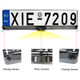 ATD CAM720 Number Plate Surround Rear Reverse Camera With Built In Parking Sensors