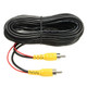 ATD CCA-18544 10m Rear View Reverse Camera RCA Video Cable With BuiltIn Trigger Wire 10 Meters