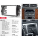 Carav 11-013 Car Radio Fascia Panel Double DIN For Various Models