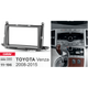 Carav 11-196 Car Radio Fascia Panel Double DIN For Toyota Venza (2008-2015)