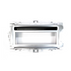 ATD RFP-50390 Car Radio Fascia Panel Single DIN Silver Frame For Toyota Yaris XP130 (2011-2017)