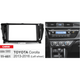 Carav 11-461 Car Radio Fascia Panel Double DIN For Toyota Corolla (2013-2016)