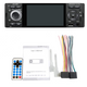 ITB JSD3001 Mechless Single DIN Bluetooth USB AUX TF Car Radio Stereo With 4" Screen Universal Fit