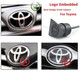 ATD TOYO4 Front AV Badge Mounted Camera For Toyota Badge Fit On Corolla 2007-2013