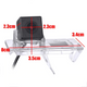 ATD RENA2 720p AHD CVBS Rear Reverse Camera Number Plate Light For Renault Clio Captur Megane & Dascia Duster