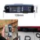 ATD TOYO9 Rear Camera Number Plate Light For Toyota RAV4 MK3 Aygo Peugeot 108 & Citroen C1