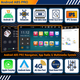 PBA A85PRO 88U 7" Single DIN Flip Out Android 12 Radio With SatNav GPS BT WiFi CarPlay Auto