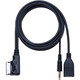 ATD MMI-97851 Music Interface Cable With USB & AUX Input Cables For Audi & VW MDI AMI MMI