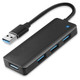 ATD MIS-31335 USB 3.0 4 Way Splitter Expansion For PC And Android Units 3 Inputs & 1 Output