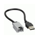 ATD URC-24266 USB Retention Cable For Citroen Relay Fiat 500 Ducato Mini USB B Type (2014+)