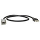 ATD URC-24266 USB Retention Cable For Citroen Relay Fiat Ducato 500 Mini USB B Type (2014-2021)