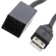 ATD URC-24124 USB Retention Cable For Honda Civic Mitsubishi L200 Fiat Fullback Volvo XC60