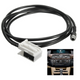 ATD AUX-24227 AUX 3.5mm Input Cable For BMW Factory Audio E60 E61 E63 E64 & Others (2002-2010)