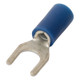 ATD WSC-82301 Blue Insulated Crimp Terminal Blue Fork Connector 4.3mm (100 PCS)