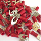 ATD WSC-82203 Red Insulated Crimp Terminal Connector Red Fork 4.3mm (100 Piece Set)
