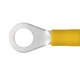 ATD WSC-82100 INSULATED CRIMP TERMINAL YELLOW RING 8.4MM HOLE (50 PIECE SET)