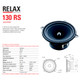 BLAM-130RS BLAM RELAX 130mm (5.25inch) High Quality 2-Way Component Speakers 120 Watts