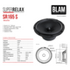 BLM-SR165S 165mm (6.5inch) 2-Way Component Speakers 150 Watts