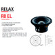 BLAM-R8EL BLAM RELAX 210mm (8 INCH) 2 Ohm Compact Subwoofer (Max Power. 300W)