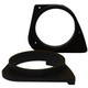 Basser DMBMW10 MDF Speaker Adapters Rings For BMW 3 Series 1998 - 2007 front door only 165mm 