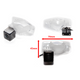 ATD HOND8 720p AHD CVBS Rear Reverse Camera Number Plate Light For Honda CR-V FR-V HR-V Jazz Tailgate Light Camera NTSC