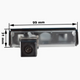 ATD MITS4 720p AHD CVBS Rear Reverse Camera Number Plate Light For Mitsubishi Grandis & Shogun Tailgate Light 99.6mm x 31mm