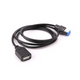 ATD FFU-24097 4PIN USB Cable Adapter Female USB Connector for Nissan Teana Qashqai 2012