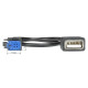 ATD FFU-24097 4PIN USB Cable Adapter Female USB Connector for Nissan Teana Qashqai 2013 - 2020