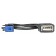 ATD FFU-24097 4PIN USB Cable Adapter Female USB Connector for Nissan Teana Qashqai 2013 - 2020