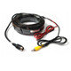 ATD CCA-18410 Male 4 PIN To RCA Phono Cable Reverse Camera 10 Meters Extension Conversion