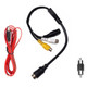 ATD CCA-18511 Aviation Adapter 4 Pin To  2 RCA Female & DC Female Connector Cable With Male Adaptor