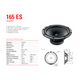 BLAM EXPRESS Complete Speaker Upgrade Kit For Audi A3 A4 TT 165mm 2-Way Component Speaker